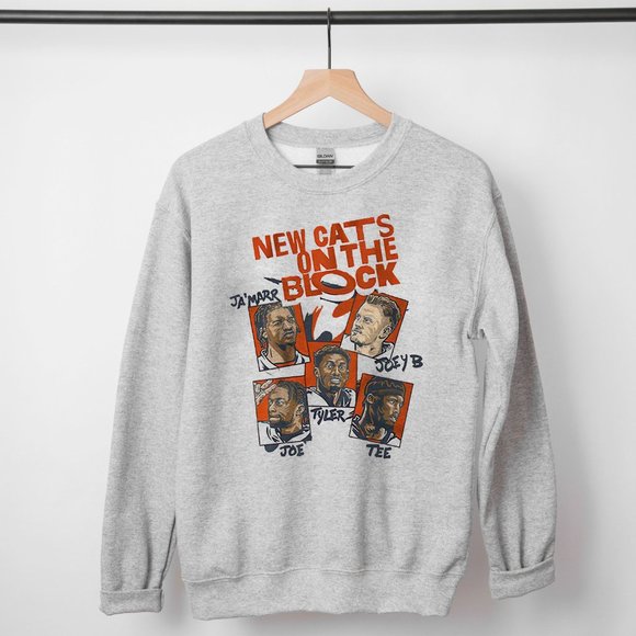 Cincinnati Bengals Sweatshirt, Bengals Sweatshirt, Cincinnati Bengals Crewneck - Picture 2 of 2